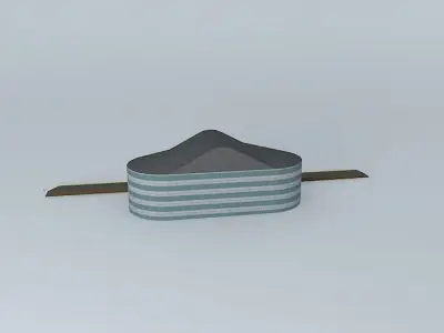 railway building Free 3D model