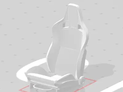 10th scale RC Drift Car Recaro Sportster seat 3D print model 3D print model