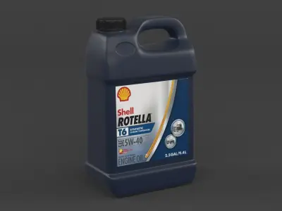 Motor Oil 3D model