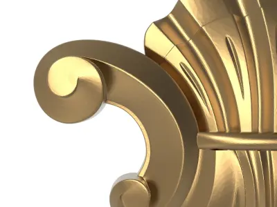  decorative pattern ready for 3D printing 3D model 162