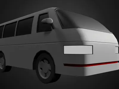 Simple van 25v07 3D model
