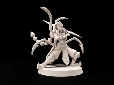 Fools Gold Monsters Monks Mechs sicario 3D print model