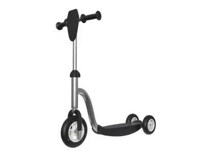 Scooter childrens colored 3D model