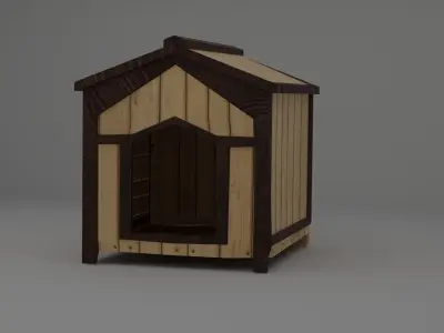 dog house  3D model