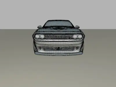 Dodge srt Hellcat 3D model
