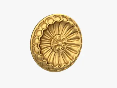 Classic decor ornament 265 3D model
