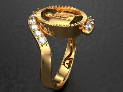 anillo graduacion o promocion  3D print model