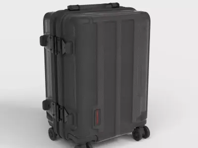LUXURY TRAVEL SUITCASE 3D model