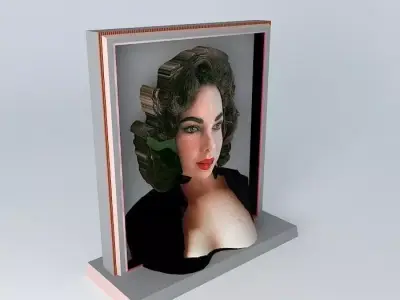 ELIZABETH 3D Sculpture Free 3D model