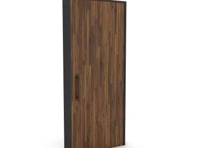 modern door 09 3D model Low-poly 3D model