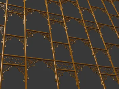 Metal Partition 3D model