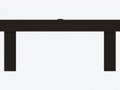 Billiard Pool Table 9-foot 02 3D model