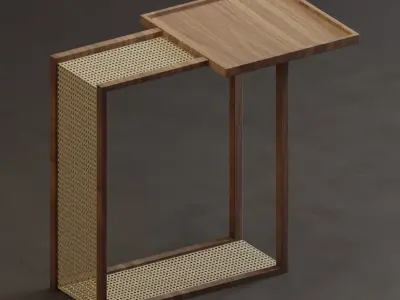 Decorative Table - 09 3D model