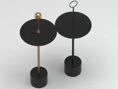 Jader Almeida Cigg Side Tables 3D model