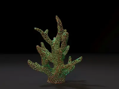Coral decor 3D print model
