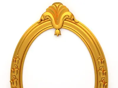 Frame mirror 3D model 10 3D print model