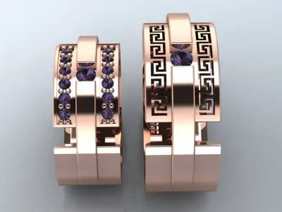 ring set 50 collection1  3D print model