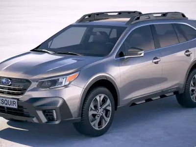Subaru Outback 2020 3D model