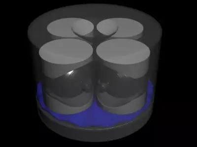 Quadro Aero Gyro Turbo - Concept 3D print model