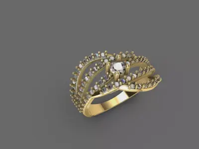 Engatment ring 3D model