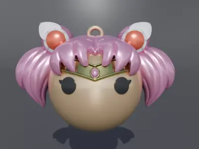 Sailor Moon - Christmas balls 3D print model
