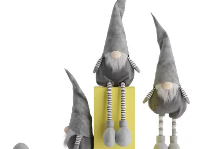 SANTA CLAUS GLASER 3D model