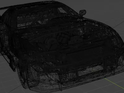 Toyota Supra MK4 3D Model 3D model