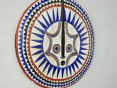 Bwa Sun Mask 3D model