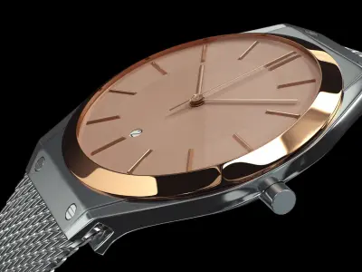 Watch 3D Woman 3D model