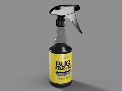 Bug Spray Remover 3D model