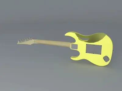 Ibanez Jem 777DY guitar Free 3D model