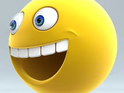 Smiley Face 3D model