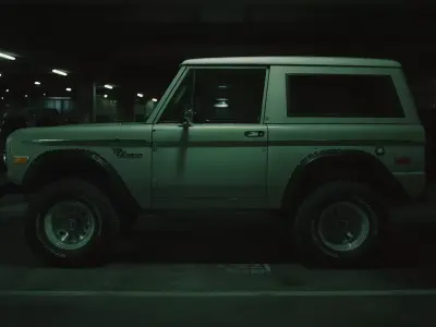 1970s Ford Bronco  3D model