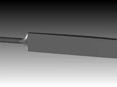 Cricket Bat Free 3D model