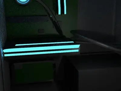 gaming pc 3D model