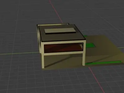 house without interior price one dollar 3D model