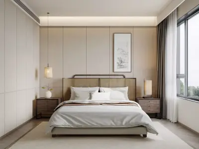 Bedroom interior 122 3D model