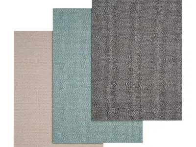 Rug Set 308 3D model