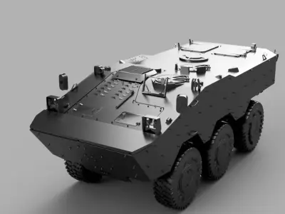 VBTP - GUARANI 6x6 3D print model