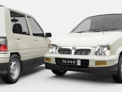 Perodua Kancil 850 3D model