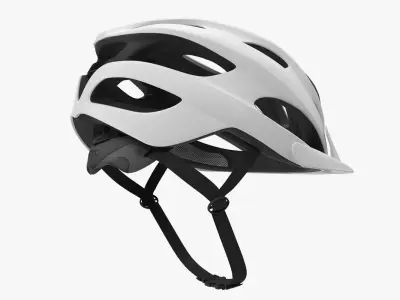 Modern Bicycle Helmet Generic 3D model