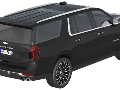 Chevrolet Suburban High Country 2025 3D model