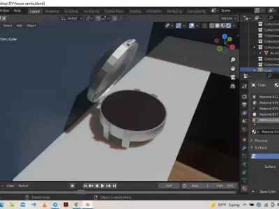 mid sized apartment design  3D model