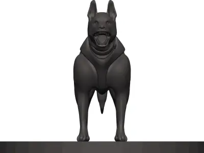 German Shepherd 3D model