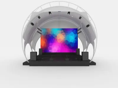 Stage 3 with Membrane 3D model