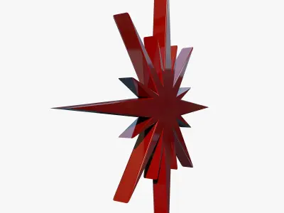Colorful Stars 3D model