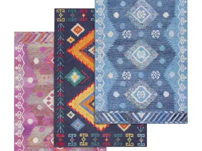Rug Set 1684 3D model