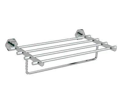 Orchid Diamond - Towel Shelf 3D model