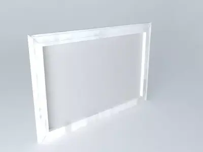 mirror framed.SU 3D model. Free 3D model