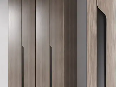 Wardrobe  Cabinet Furniture by DrCG Model No 34 3D model
